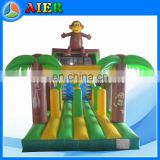 PVC material and Inflatable Obstacle Course Type Jungle Obstacle Run for event party playing