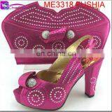 African Shoes and Bags Bridal Shoes and Bags Charinter Shoe and Matching Bag Set thumbnail-2