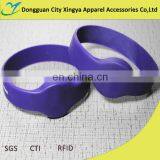 waterproof popular rfid silicone bracelet wristbands for tracking