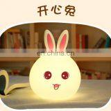 Silicone Rabbit Nightlight/kids Baby Led Night Light/motion Sensor Night Light for Kids thumbnail-1