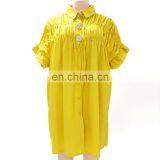 LAITE D2055 Comfortable Autumn Women Shirt Dresses Ladies Long Sleeve Casual Shirt Dresses With Button thumbnail-2