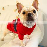 Santa Claus Red Christmas Dog Knitted Sweater Clothes thumbnail-5