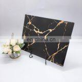 Kitchenware Shatterproof Tempered Glass Chopping Board With Marble Grain Paper Sticker 1 Set of Double Pieces thumbnail-4