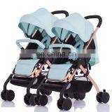 Twin Baby Stroller 3 in 1 China Manufacture thumbnail-1