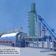 15 20 50Tons Fully Automatic Waste Tyre Pyrolysis Machine Can Continuous Working For Sale thumbnail-5