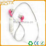 Unique Design Stylish Flat Cable Stereo Fancy Good Quality Wireless Bluetooth Earphones thumbnail-3