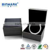 Shanghai HIgh Quality Gray PU Leather Gloosy Jewelry Box