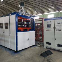 YJ750X520 Hydraulic Disposable Plastic Cup Bowl Making Thermoforming Machine With Servo Motor Stretching thumbnail-2