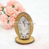 Standing Wooden Guadalupe Virgin thumbnail-1