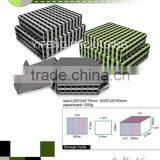 Foldable Paper Packaging Box With Fabirc Covered