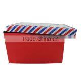Separate Foldable Storage Ottoman With Lid thumbnail-6