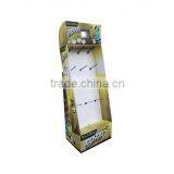 custom retail advertising drug store cardboard pallet display stand