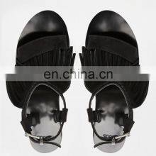 Ladies High Heels Shoes Flat Wholesale High Fashion Shoe Handmade Women New Style Sandals thumbnail-3