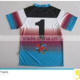 Specialized 100% Polyester Made Sublimation Custom Rugby Jersey thumbnail-1