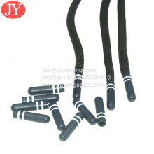 2022 Fashionable Dark Blue Lace Aglet Tipping Round Polyester Drawstring for Sport Pants Waister Rope Aglet Tips thumbnail-1