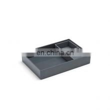 ABS Storage Custom Plastic Stacking Tray Office Desk Organizer thumbnail-3