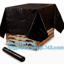 Square Bottom 4mil Clear Pallet Cover, Square Bottom Bag on Roll Pallet Cover Bag, Polyester Pallet Cover Bags, Pallet T thumbnail-4