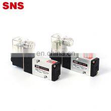 SNS 4M210-08 Series Affordable IP65 24v dc Pneumatic Aluminum Alloy Solenoid Valve