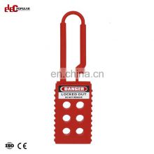 Super September Multiple Padlocks Lock Insulation Nylon Safety Lockout Hasp