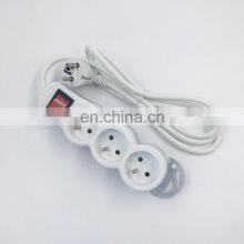 Cable D'extension Avec Interrupteur Francais Prises Mural Multiples Changer 5 Voies thumbnail-3