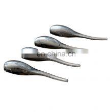 JOHNCOO Factory Custom Bulk Shad Artificial Worm Thin Tail Fishing Lure Swim Plastics Soft Baits thumbnail-1