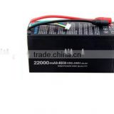High power lipo battery for Drone/UAV manufacturer China wholesale high C-rate 3s/4s/6s rc lipo battery pack
