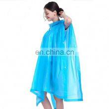 Eco-friendly PEVA Raincoat Wholesale thumbnail-3