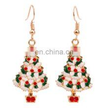 Christmas Drop Dangle Earrings Glitter Christmas Earrings thumbnail-5