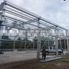 High Rise Steel Structure Building Car Parking Steel Structure Warehouse