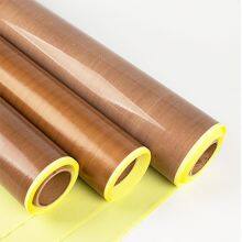 Packing Industry PTFE Tefloning Coated Fiberglass Adhesive Tape thumbnail-1