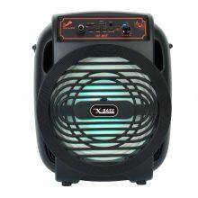Outdoor 8 Inch Bass RGB Light Portable Handle Speaker Party Stage Dj Microphone Subwoofer Home Karaoke BT Speaker thumbnail-4