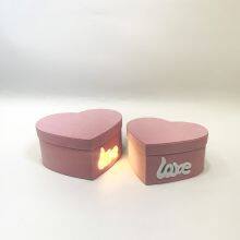 Инновационная упаковка подарков на День Матери 2025 года. 2 штуки сердечных коробок для подарков со светодиодными лампами в форме сердца для Дня Святого Валентина thumbnail-5