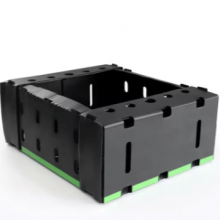 Reusable Corrugated Plastic Foldable Boxes – Eco-Friendly Okra Transport Solutions thumbnail-1