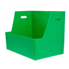 PP Stationery Box, PP Corrugated Document Organizer Box – Foldable & Moisture-Proof File Storage Solution thumbnail-3