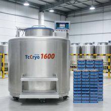 Haiti YDD-1600 Liquid Nitrogen Cryogenic Freezers TcCryo Cryogenic Cell Storage Tank Manufacturers thumbnail-1