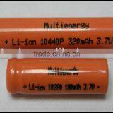 ICR10440 Lithium Battery 3.7v