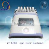 High quality laser/ lipolaser lipolysis laser device slim machine