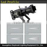 Led Soft Light Spot Profile Image Projector 180w DMX512 LED Ellipsoidal Theater Light Party Stage 3200k 6500k RGB