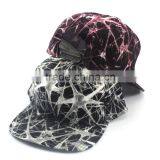 New Style Hiphop Popular Scrawl Printed Unisex Women Men Flat Brim Trucker Cap thumbnail-4