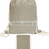 Cheap Natural Canvas Cotton Drawstring Bag