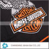 Superior Hand Block Polyester Viscose Badge Print Fabric thumbnail-5