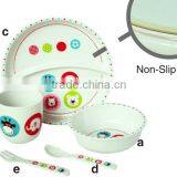 PM3582High Quality Factory Wholesale New Arrival Cartoon Plastic Baby Feeding Set thumbnail-1