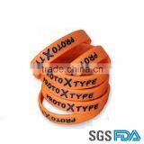 Wholesale Cheap Price Funny Custom Logo Silicone Rubber Wristband Bracelet