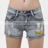 Newest Maxi Denim Shorts Wholesale Ladies Short Jeans Loose Summer Woman Short Pants thumbnail-6