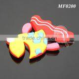 Cartoon Cute Goldfish Shaped Soft Rubber Injection Molding Promotional PVC Magnet For Fridge thumbnail-6