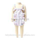 Kids Clothing Wholesale High Quality Cotton Ice Cream Ruffle Romper thumbnail-1
