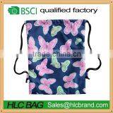 Nylon Simple Backpack Polyester Drawstring Bag HL-PB040 thumbnail-2