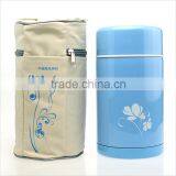Good quality stainless steel insulated lunch box/big containers thermos for shipment of biological material