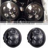For Harley Dyna , Sporter And Triumph Rocket III 5 3/4" Daymaker Harley Headlights 5.75 Inch thumbnail-1