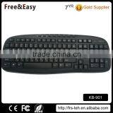 Wholesale Price Black Color 2.4ghz Wireless Combo Mouse and Keyboard thumbnail-3